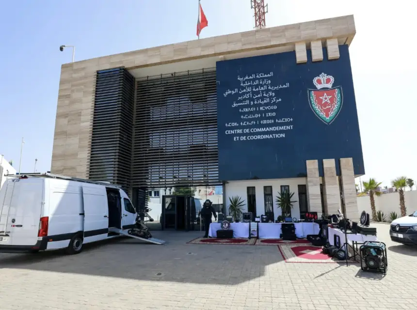 إعطاء الانطلاقة الرسمية لعمل الفرقة الجهوية للمتفجرات التابعة لولاية أمن أكادير